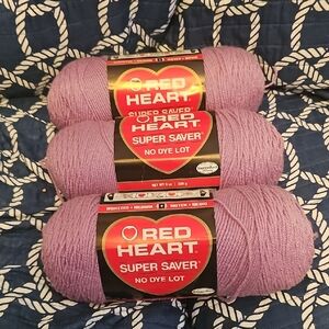 Red Heart Super Saver Yarn in Purple